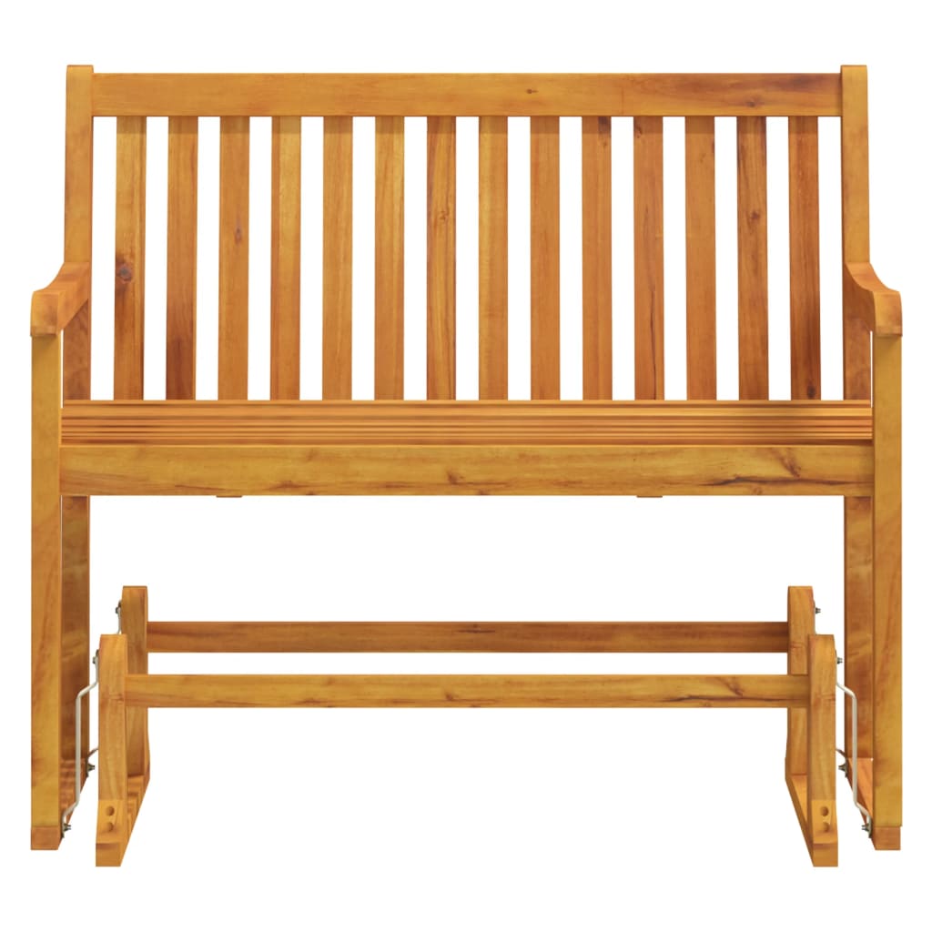 Schommelbank 110 cm massief acaciahout is nu te koop bij PeponiXL, paradijselijk wonen!