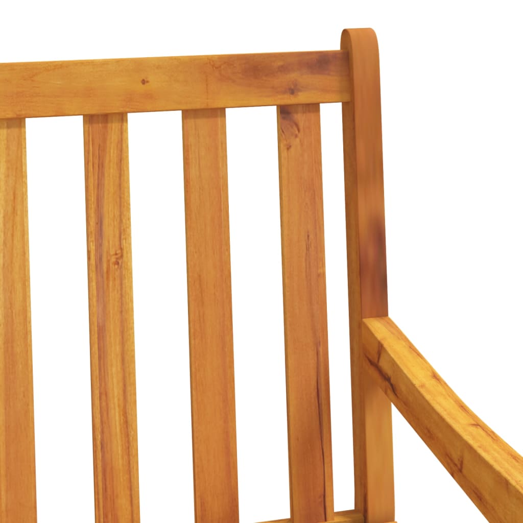 Tuinstoelen 2 st massief acaciahout is nu te koop bij PeponiXL, paradijselijk wonen!