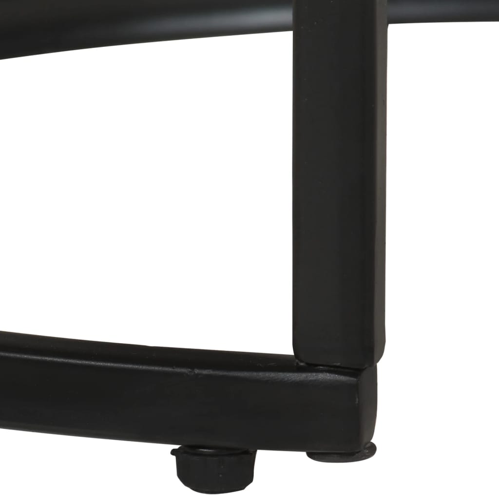 3-delige Tafeltjesset ruw mangohout is nu te koop bij PeponiXL, paradijselijk wonen!