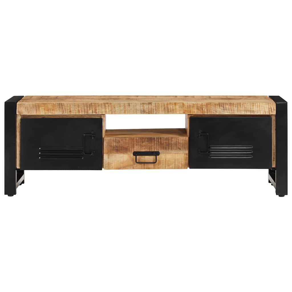 Tv-meubel 120x30x40 cm massief mangohout is nu te koop bij PeponiXL, paradijselijk wonen!