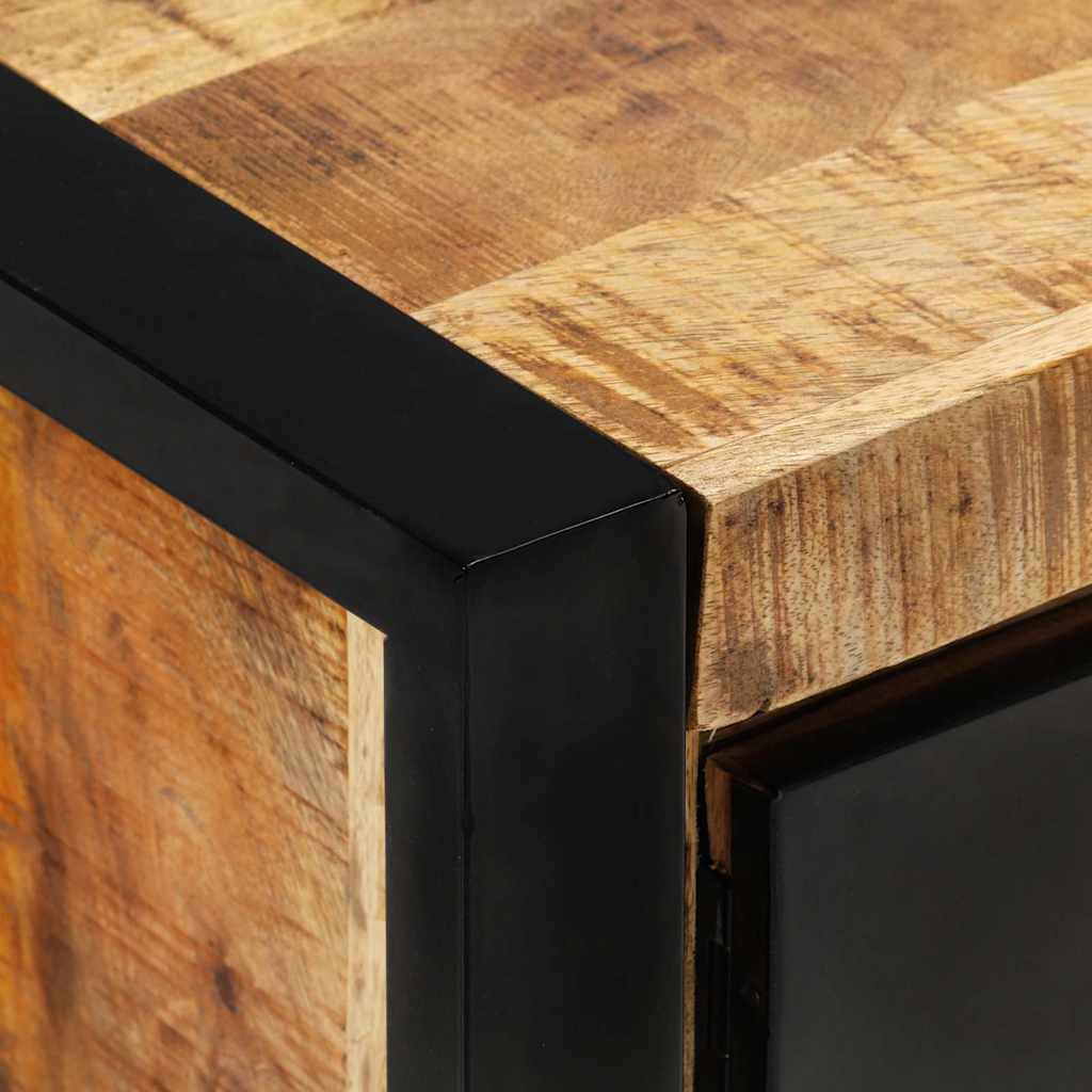 Tv-meubel 120x30x40 cm massief mangohout is nu te koop bij PeponiXL, paradijselijk wonen!