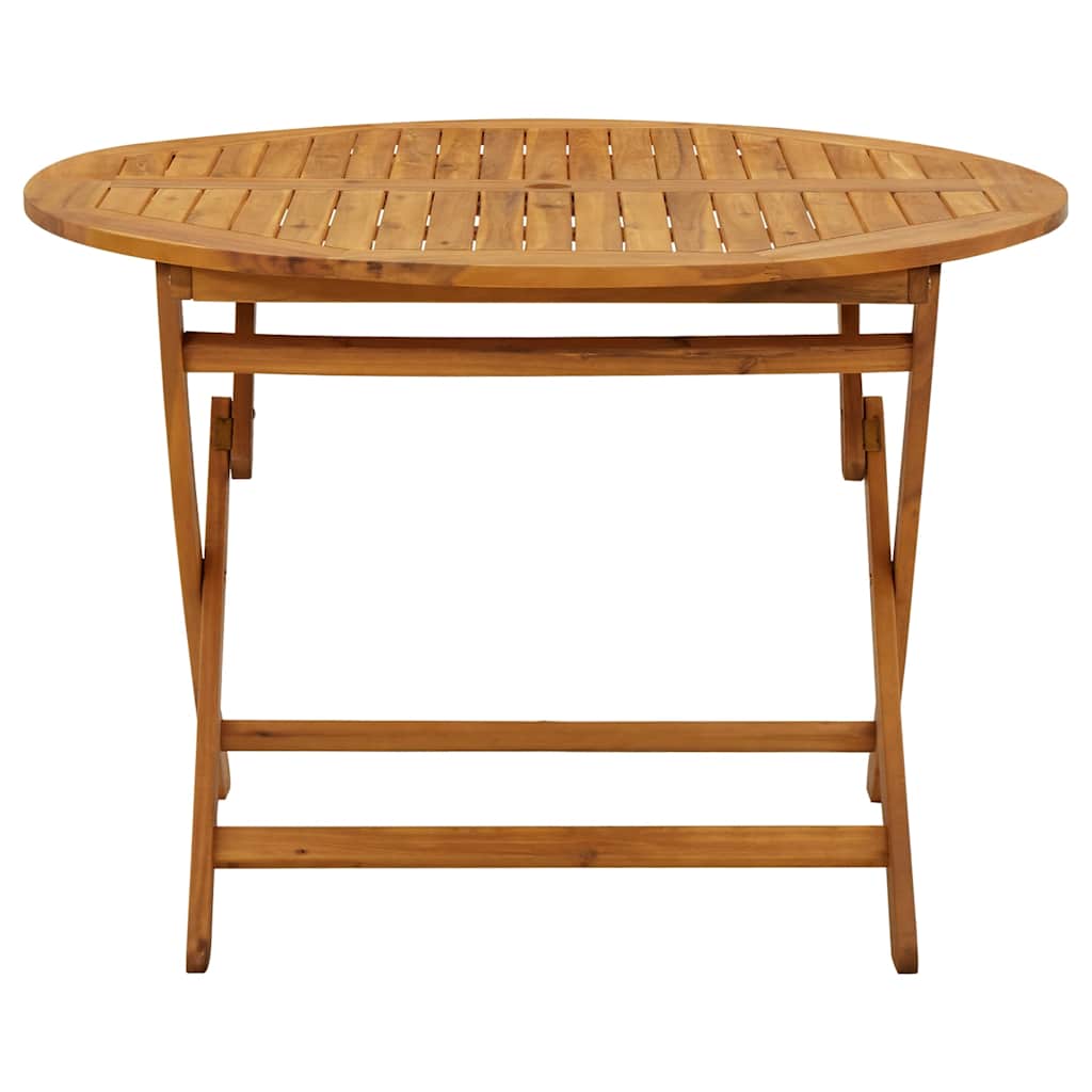 Tuintafel inklapbaar 110 cm massief acaciahout is nu te koop bij PeponiXL, paradijselijk wonen!