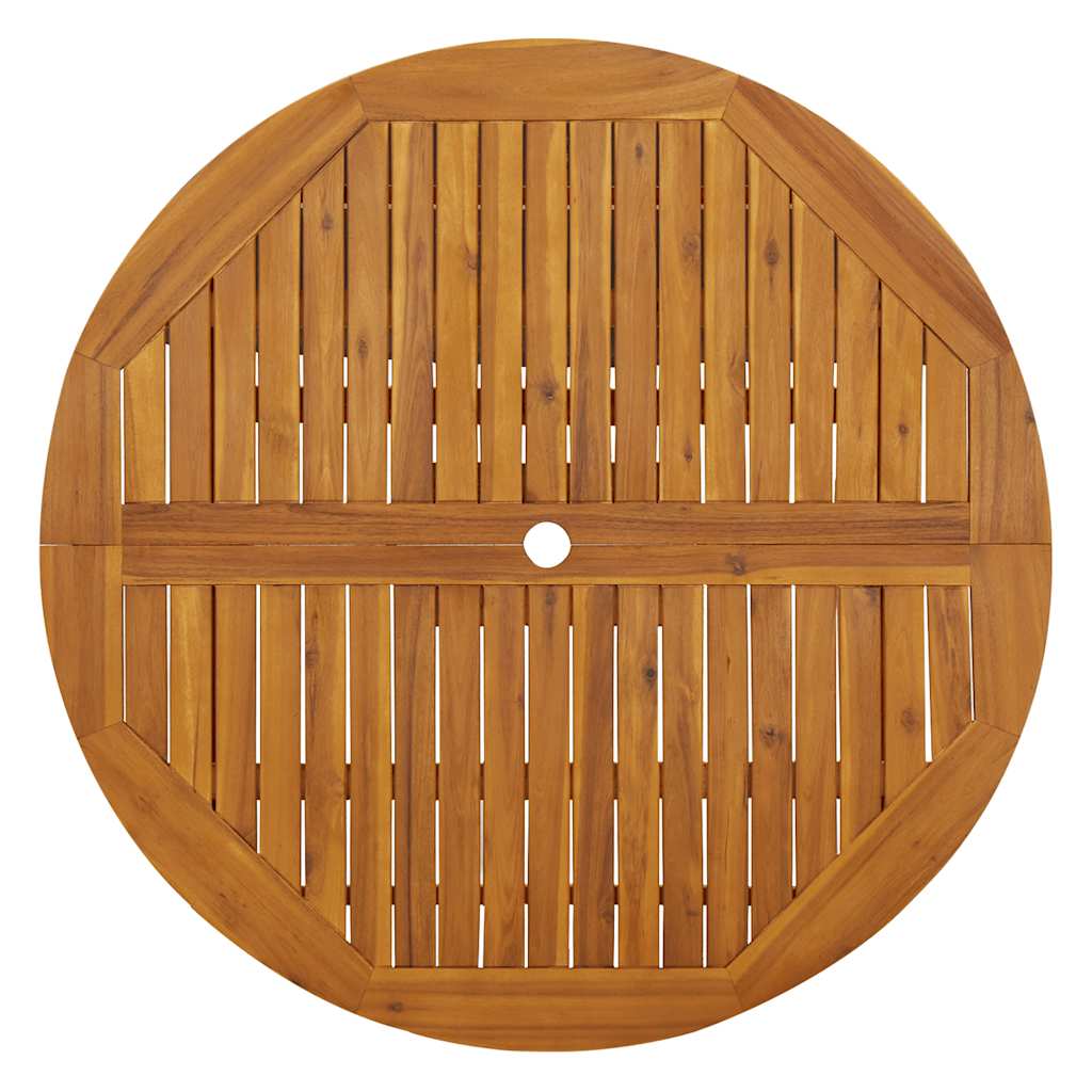 Tuintafel inklapbaar 110 cm massief acaciahout is nu te koop bij PeponiXL, paradijselijk wonen!