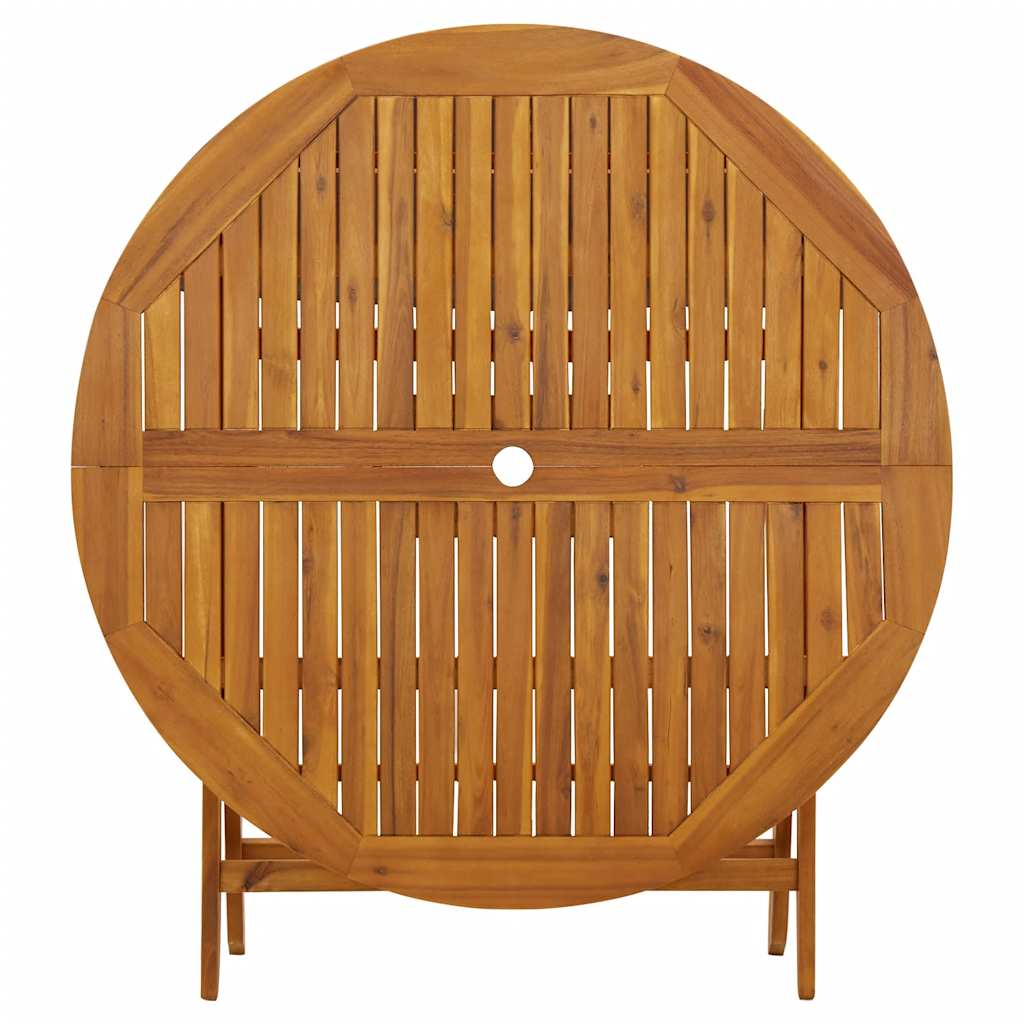 Tuintafel inklapbaar 110 cm massief acaciahout is nu te koop bij PeponiXL, paradijselijk wonen!