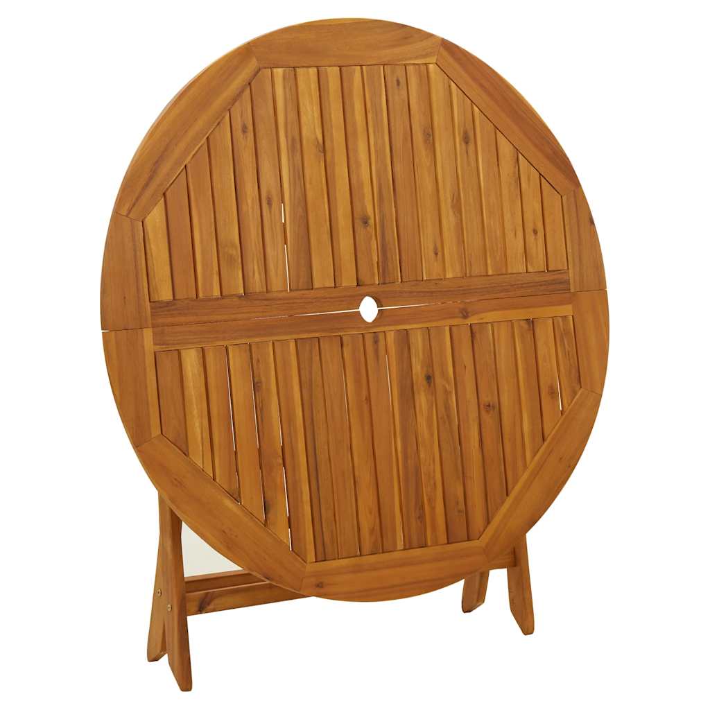 Tuintafel inklapbaar 110 cm massief acaciahout is nu te koop bij PeponiXL, paradijselijk wonen!