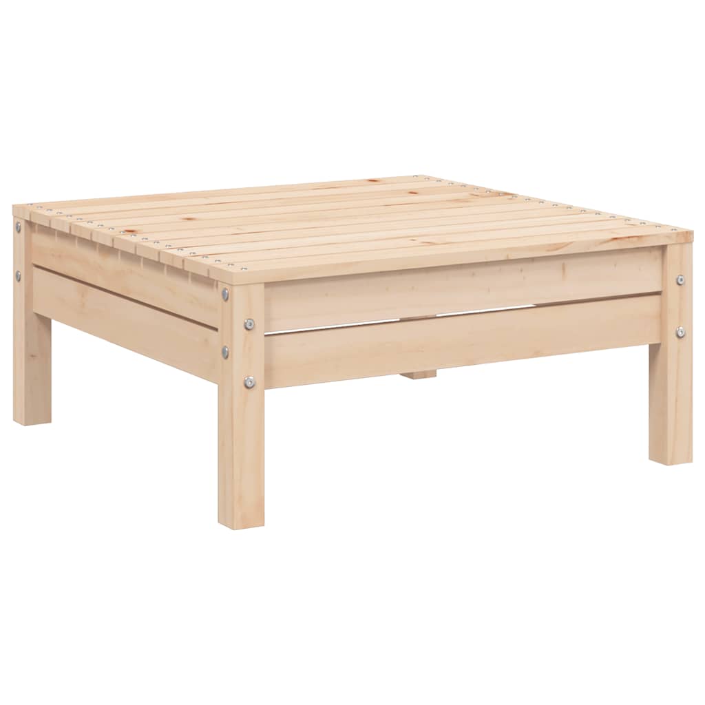 3-delige Loungeset met grijze kussens massief grenenhout is nu te koop bij PeponiXL, paradijselijk wonen!