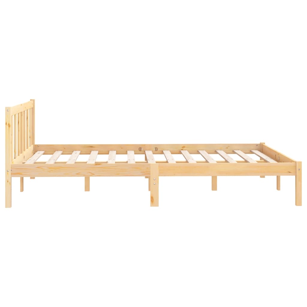 Bedframe massief grenenhout 140x200 cm is nu te koop bij PeponiXL, paradijselijk wonen!