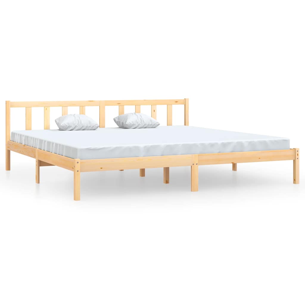 Bedframe massief grenenhout 180x200 cm is nu te koop bij PeponiXL, paradijselijk wonen!