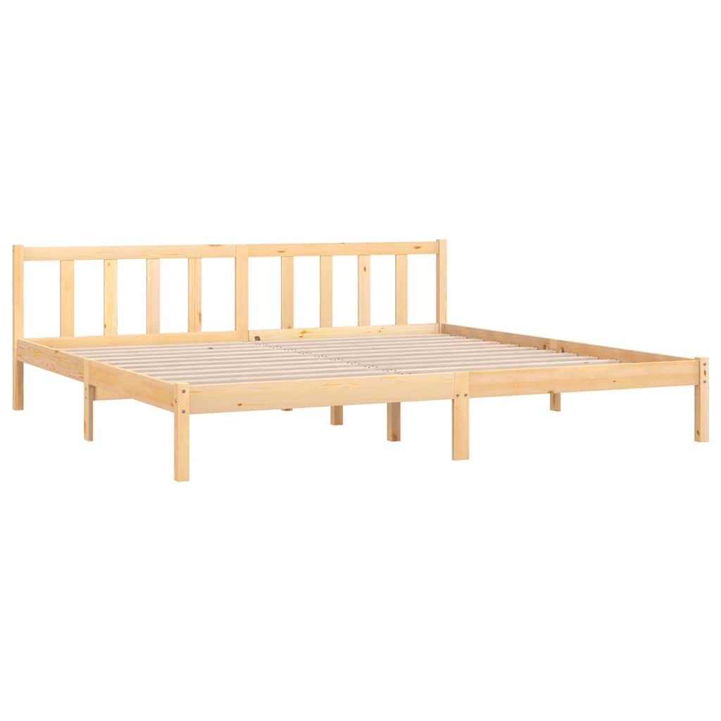 Bedframe massief grenenhout 180x200 cm is nu te koop bij PeponiXL, paradijselijk wonen!