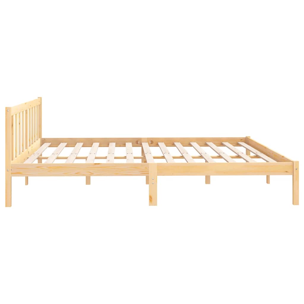 Bedframe massief grenenhout 180x200 cm is nu te koop bij PeponiXL, paradijselijk wonen!
