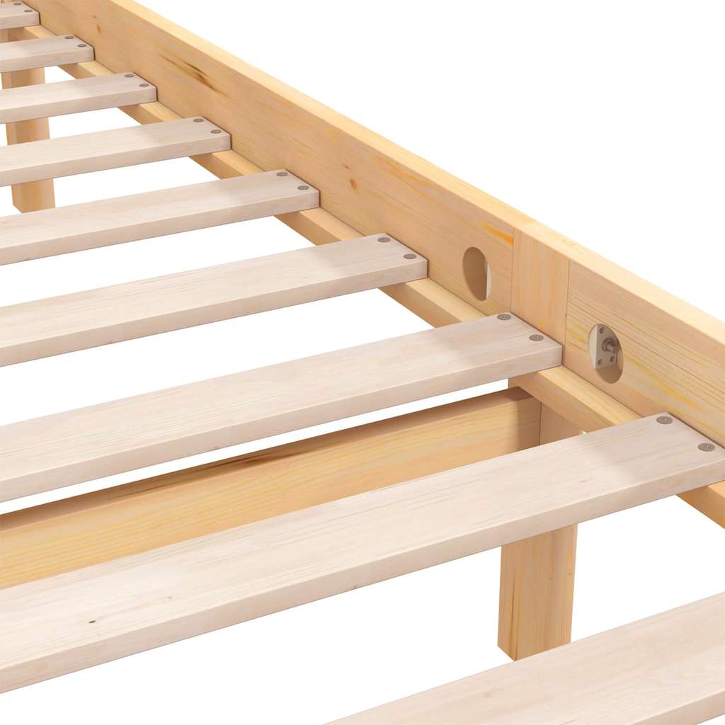Bedframe massief grenenhout 180x200 cm is nu te koop bij PeponiXL, paradijselijk wonen!