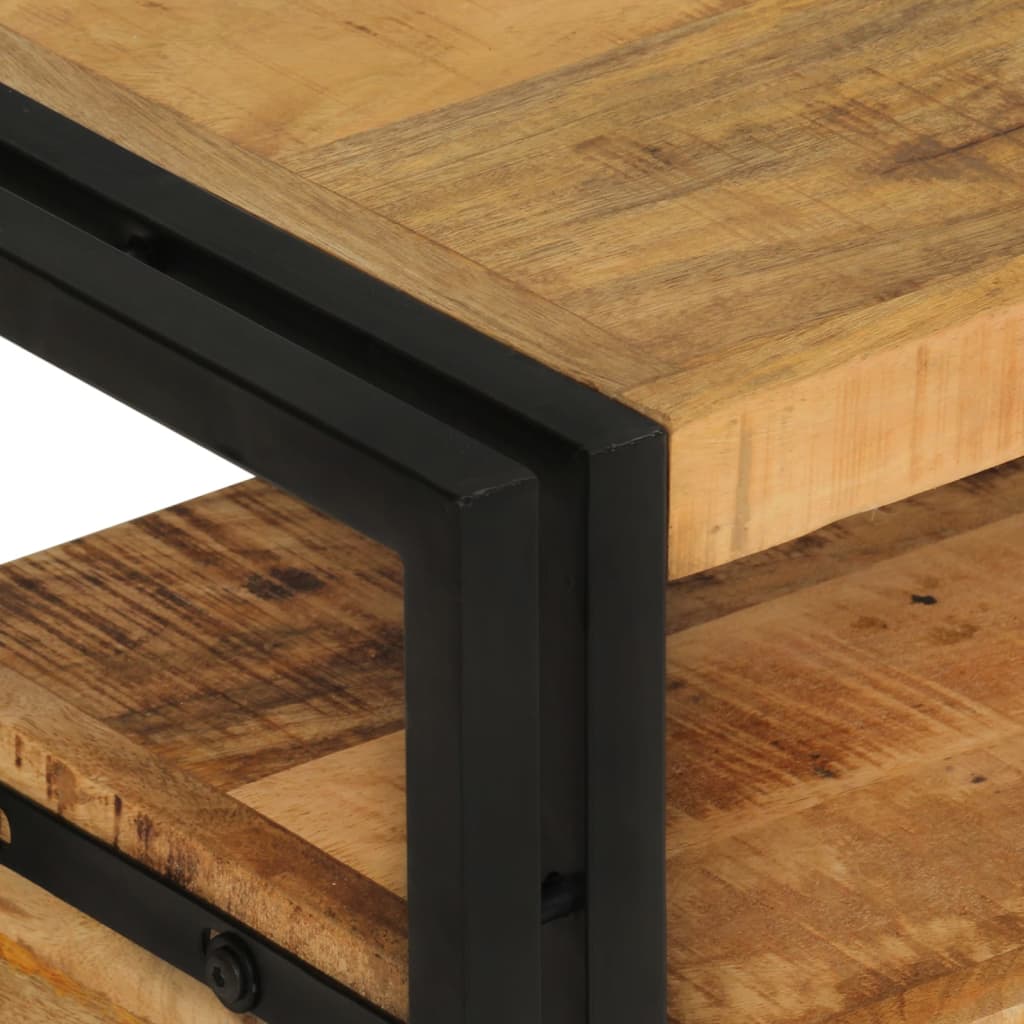 Tv-meubel 120x30x40 cm massief mangohout is nu te koop bij PeponiXL, paradijselijk wonen!