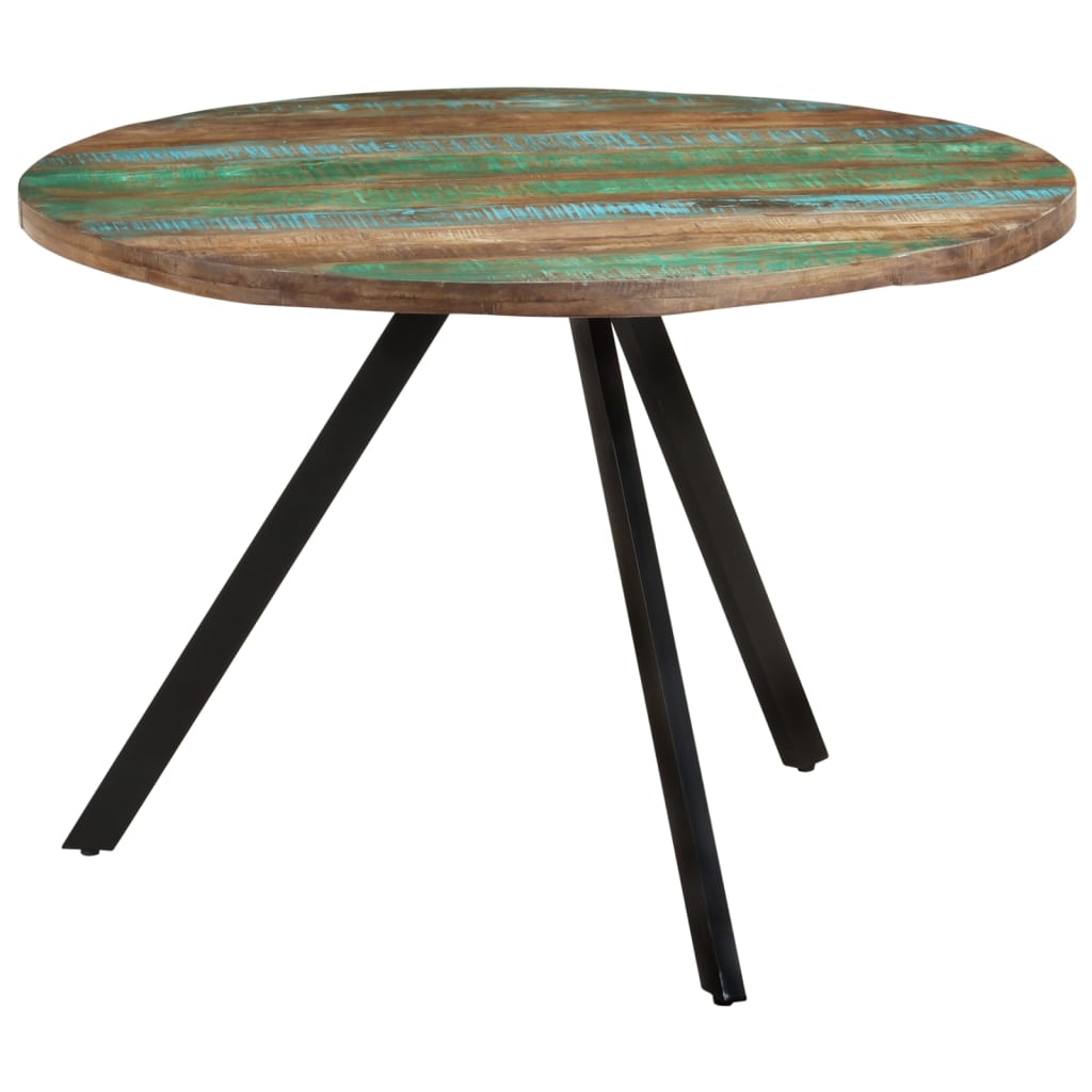 Eettafel 110x75 cm massief gerecycled hout is nu te koop bij PeponiXL, paradijselijk wonen!