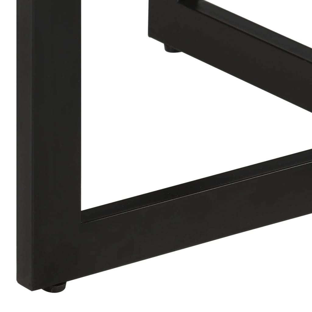 Eettafel 110x75 cm massief mangohout is nu te koop bij PeponiXL, paradijselijk wonen!