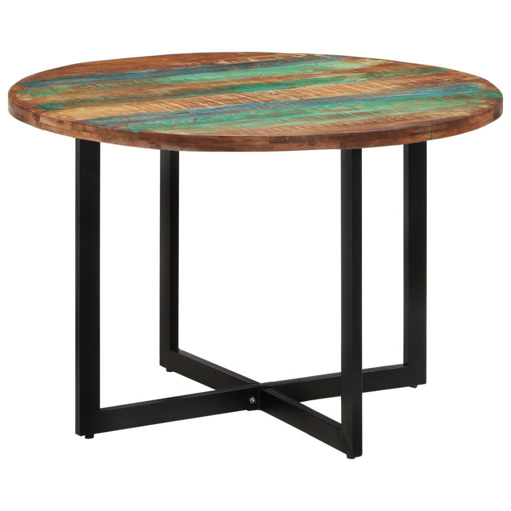 Eettafel 110x75 cm massief gerecycled hout is nu te koop bij PeponiXL, paradijselijk wonen!