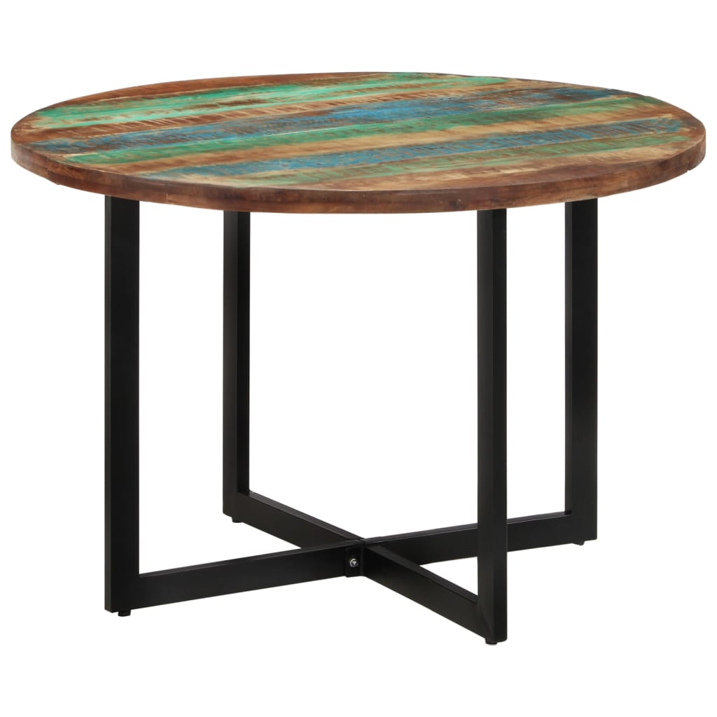 Eettafel 110x75 cm massief gerecycled hout is nu te koop bij PeponiXL, paradijselijk wonen!