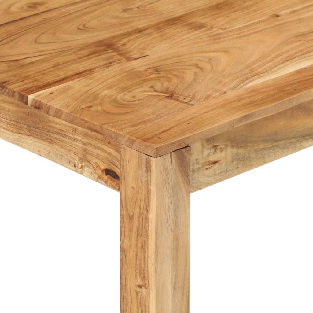 Salontafel 80x80x40 cm massief acaciahout is nu te koop bij PeponiXL, paradijselijk wonen!