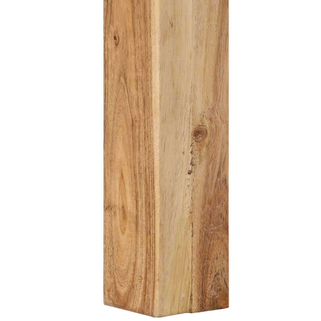 Salontafel 80x80x40 cm massief acaciahout is nu te koop bij PeponiXL, paradijselijk wonen!
