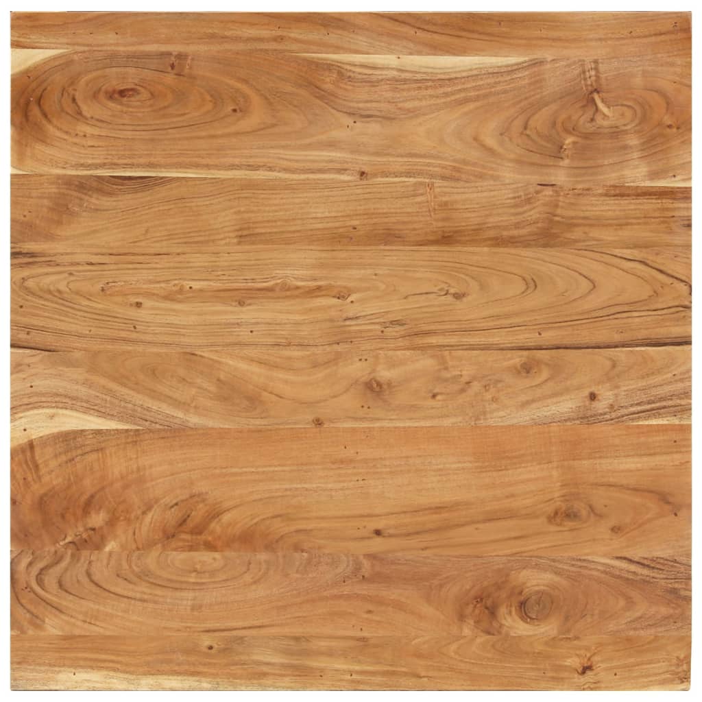 Salontafel 80x80x40 cm massief acaciahout is nu te koop bij PeponiXL, paradijselijk wonen!