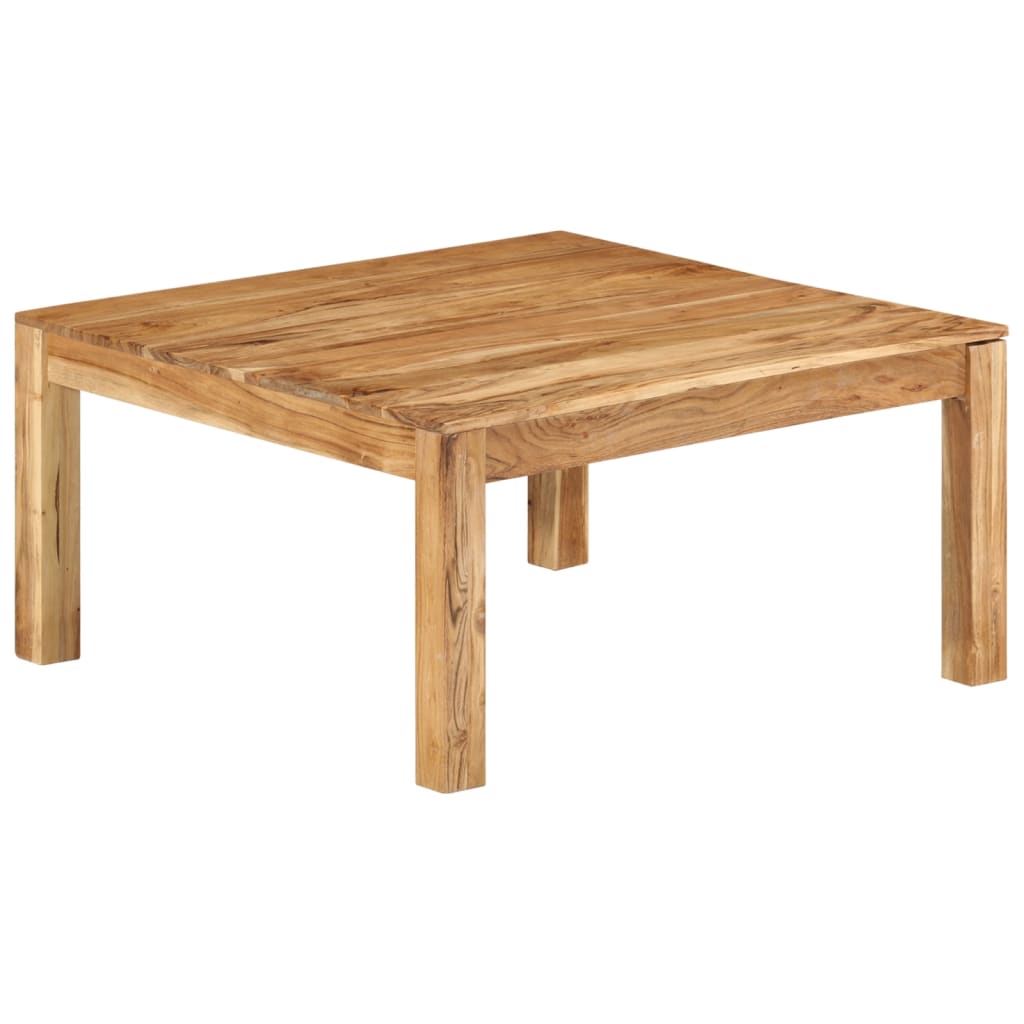 Salontafel 80x80x40 cm massief acaciahout is nu te koop bij PeponiXL, paradijselijk wonen!