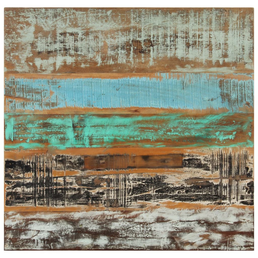 Eettafel 82x80x76 cm massief gerecycled hout is nu te koop bij PeponiXL, paradijselijk wonen!