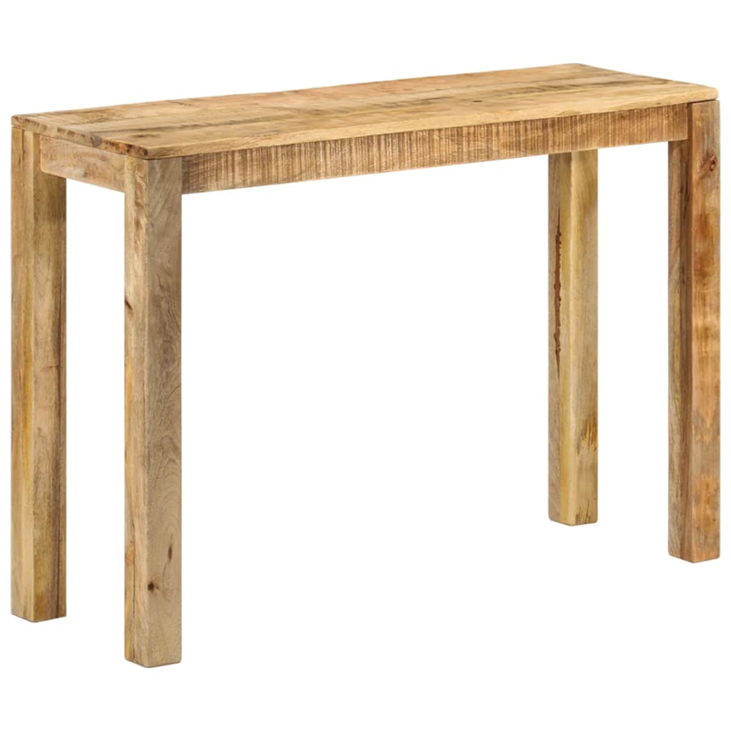 Wandtafel 110x35x76 cm ruw mangohout is nu te koop bij PeponiXL, paradijselijk wonen!