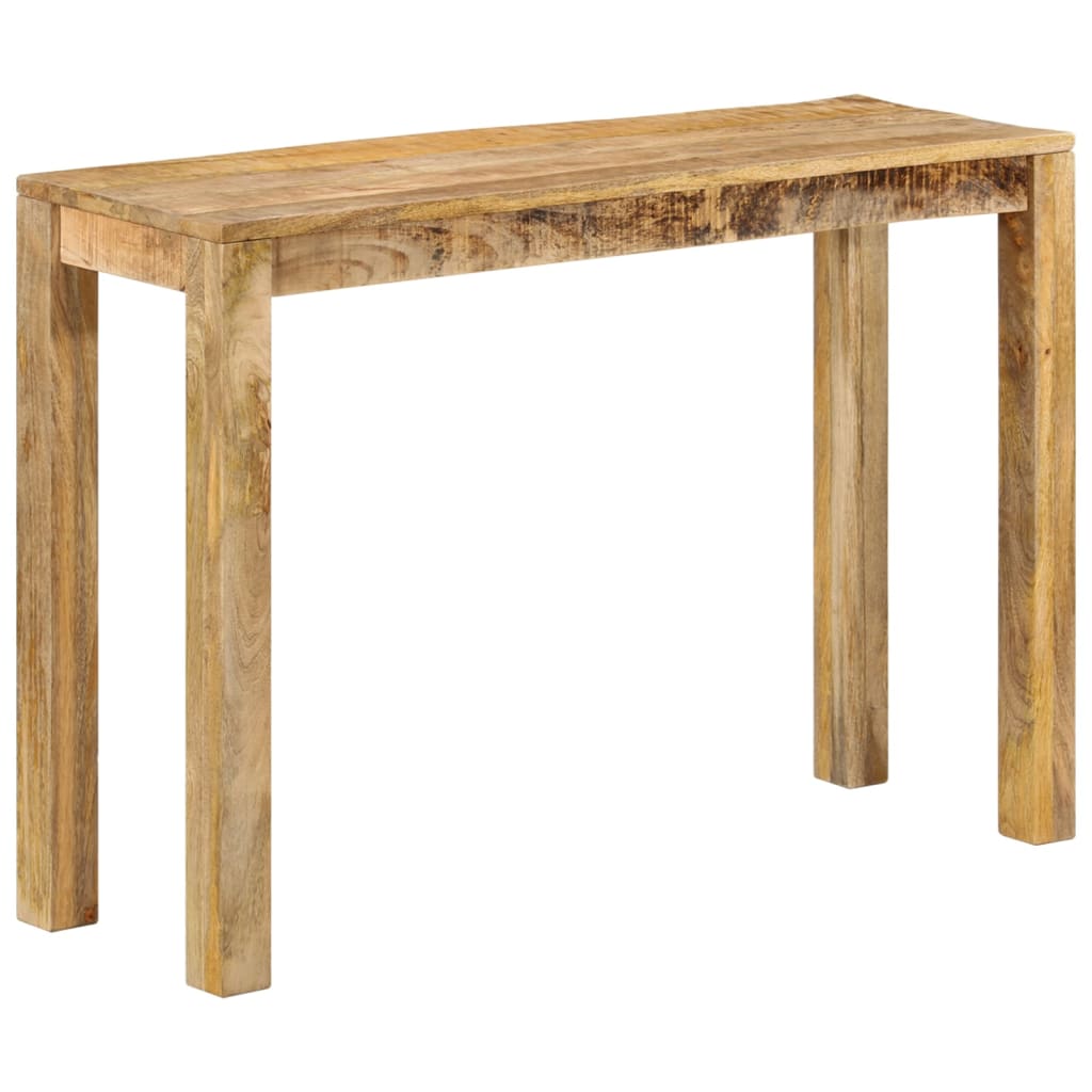Wandtafel 110x35x76 cm ruw mangohout is nu te koop bij PeponiXL, paradijselijk wonen!