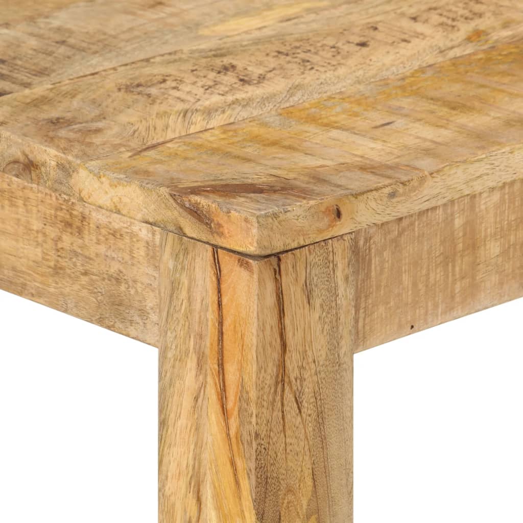 Wandtafel 110x35x76 cm ruw mangohout is nu te koop bij PeponiXL, paradijselijk wonen!