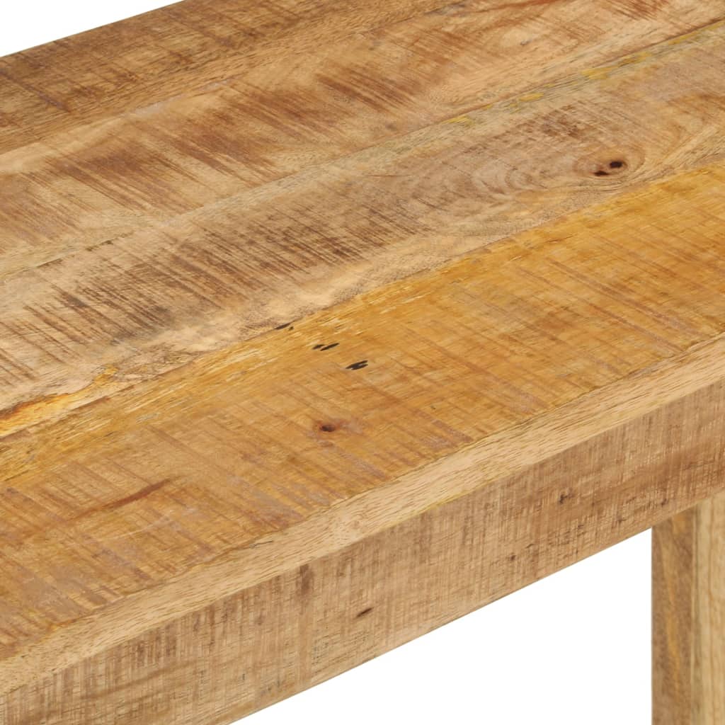 Wandtafel 110x35x76 cm ruw mangohout is nu te koop bij PeponiXL, paradijselijk wonen!