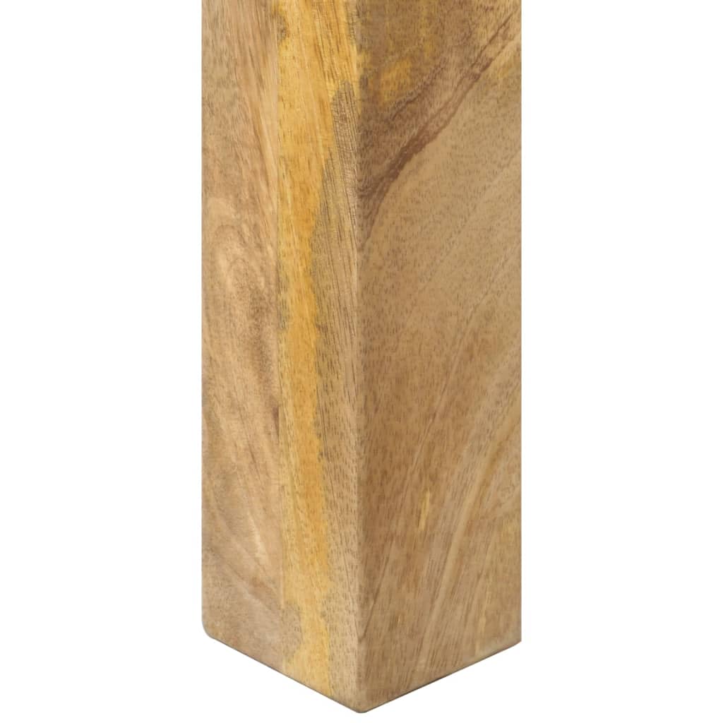 Wandtafel 110x35x76 cm ruw mangohout is nu te koop bij PeponiXL, paradijselijk wonen!