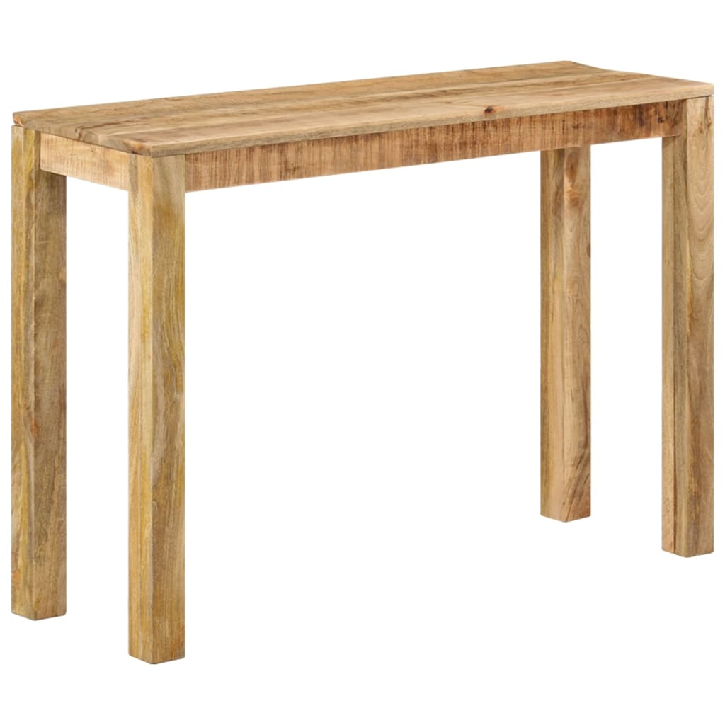 Wandtafel 110x35x76 cm ruw mangohout is nu te koop bij PeponiXL, paradijselijk wonen!