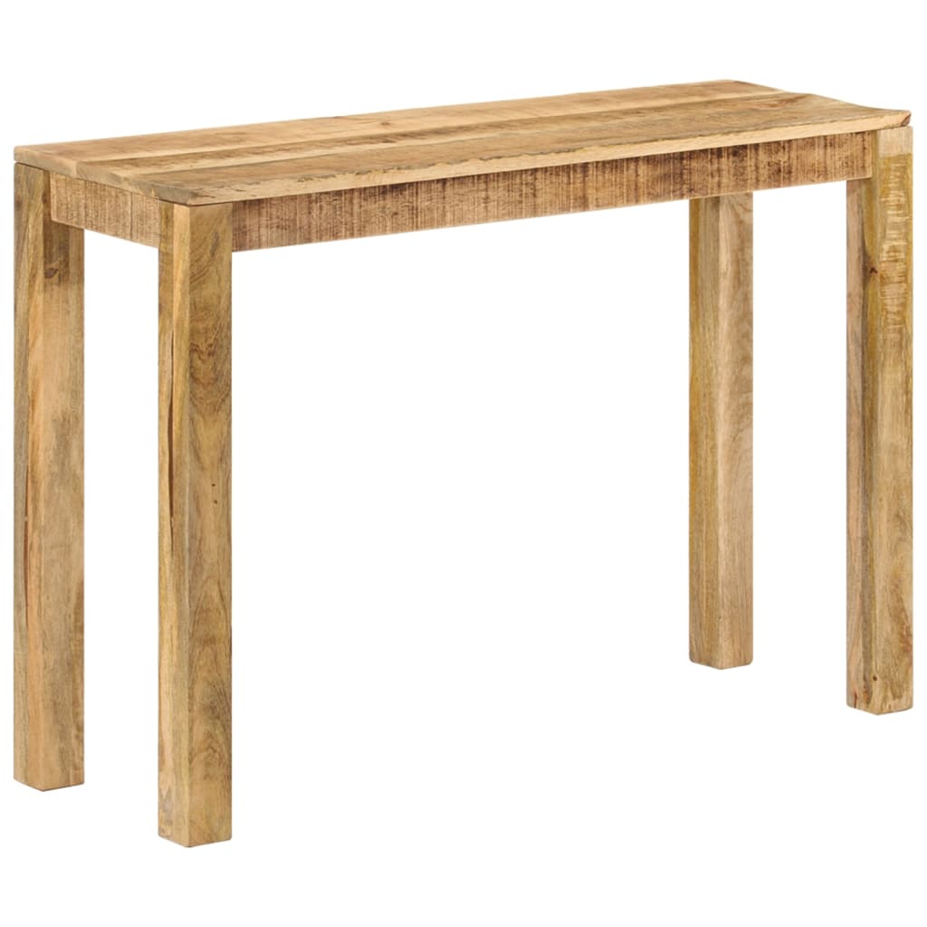 Wandtafel 110x35x76 cm ruw mangohout is nu te koop bij PeponiXL, paradijselijk wonen!