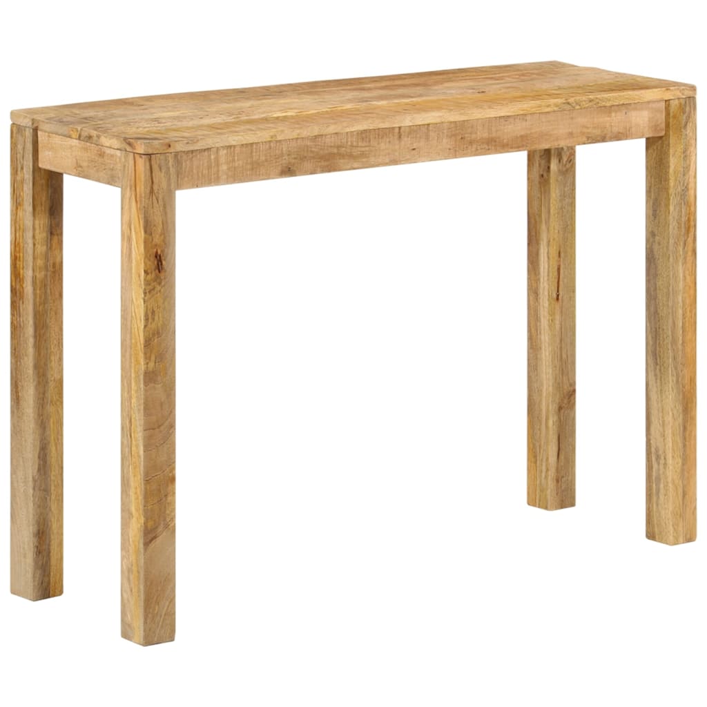 Wandtafel 110x35x76 cm ruw mangohout is nu te koop bij PeponiXL, paradijselijk wonen!