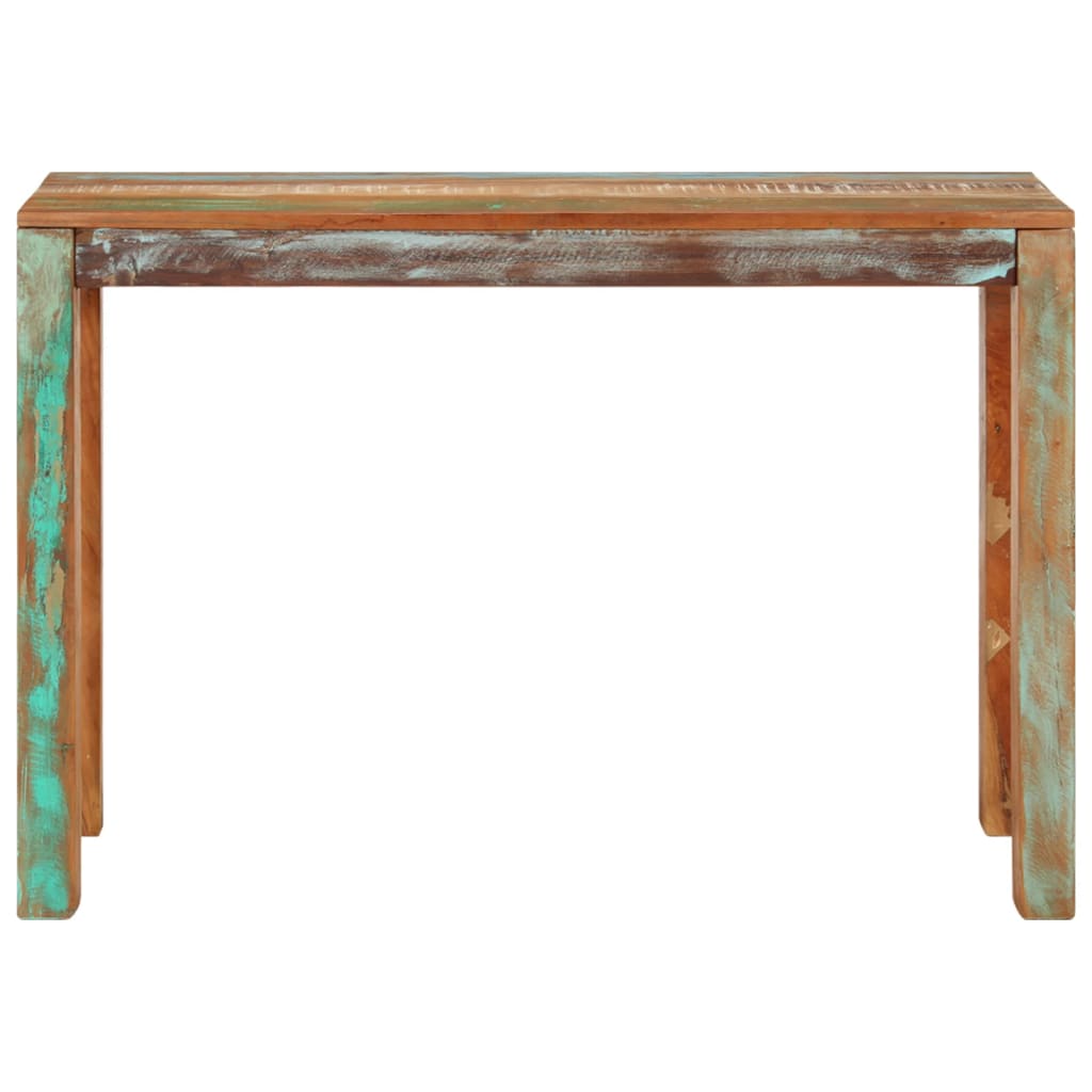 Wandtafel 110x35x76 cm massief gerecycled hout is nu te koop bij PeponiXL, paradijselijk wonen!