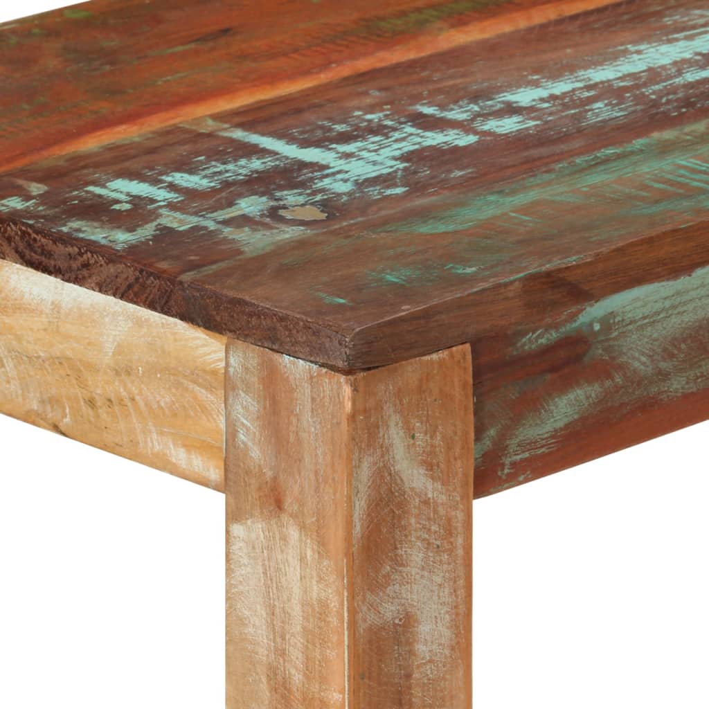 Wandtafel 110x35x76 cm massief gerecycled hout is nu te koop bij PeponiXL, paradijselijk wonen!