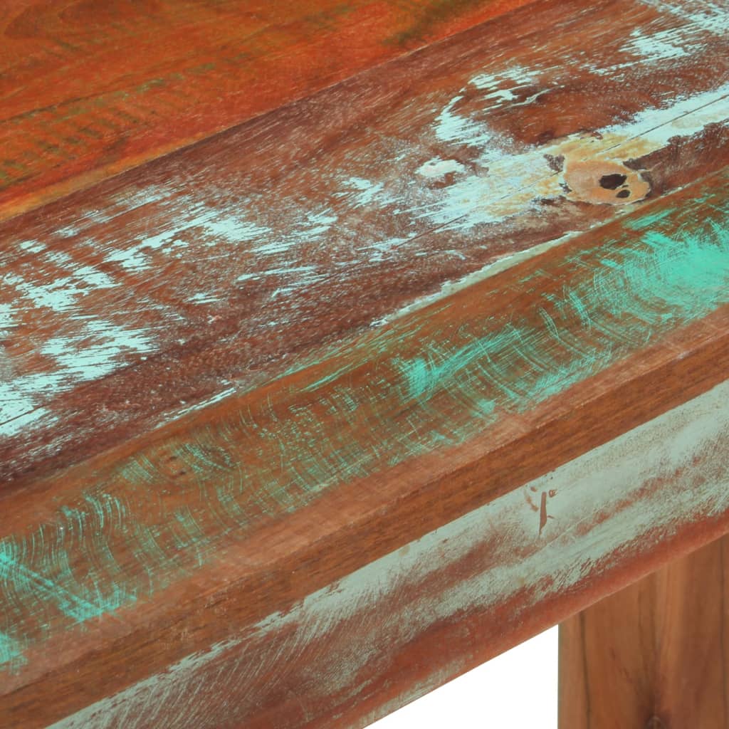 Wandtafel 110x35x76 cm massief gerecycled hout is nu te koop bij PeponiXL, paradijselijk wonen!