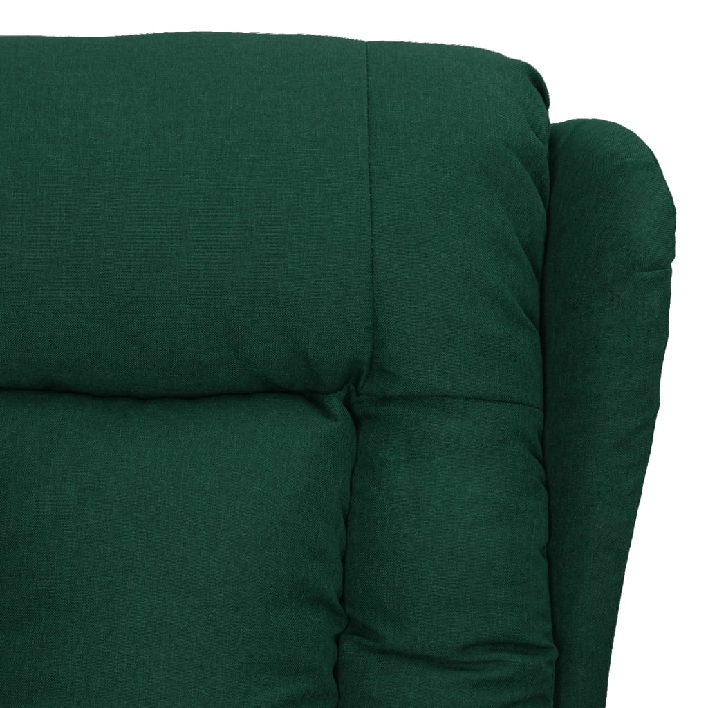 Fauteuil verstelbaar stof donkergroen is nu te koop bij PeponiXL, paradijselijk wonen!