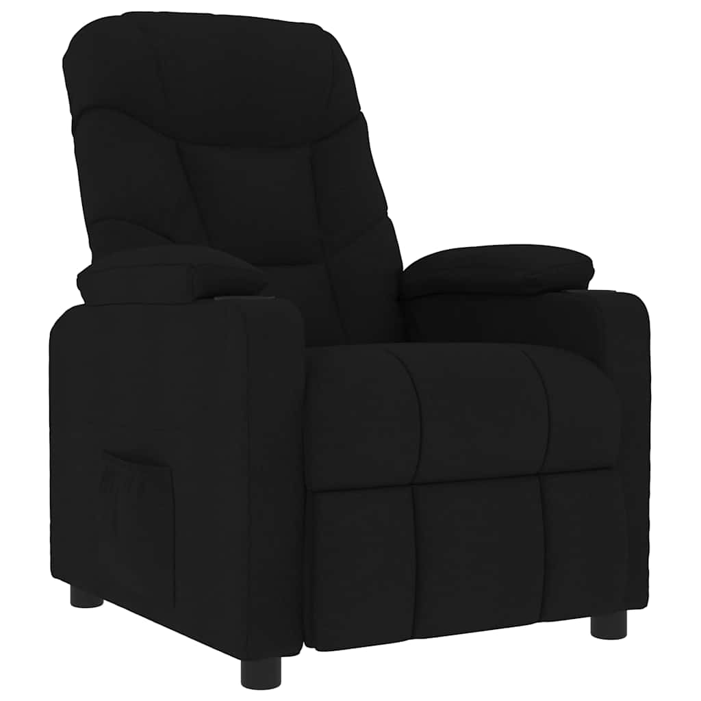 Massagestoel stof zwart is nu te koop bij PeponiXL, paradijselijk wonen!