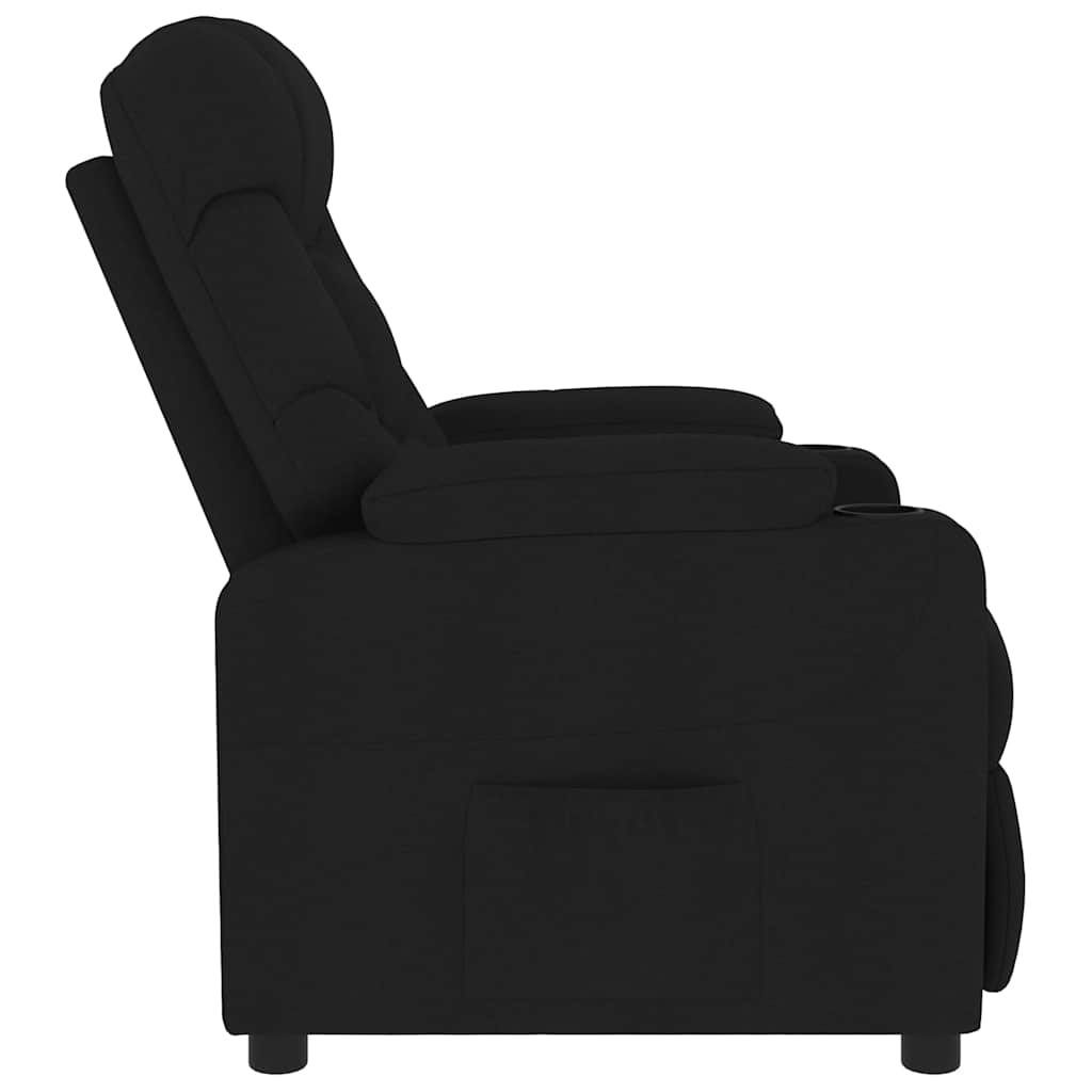 Massagestoel stof zwart is nu te koop bij PeponiXL, paradijselijk wonen!