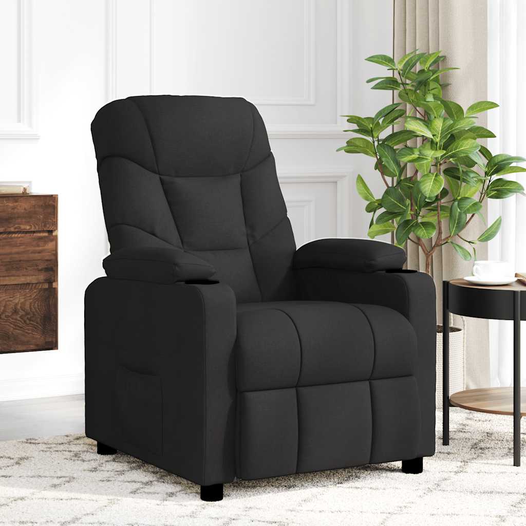 Massagestoel stof zwart is nu te koop bij PeponiXL, paradijselijk wonen!