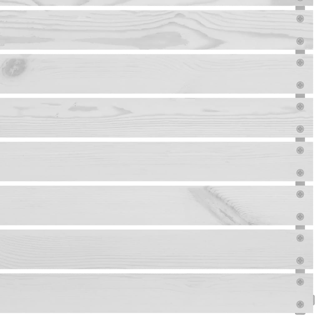 3-delige Loungeset massief grenenhout wit is nu te koop bij PeponiXL, paradijselijk wonen!