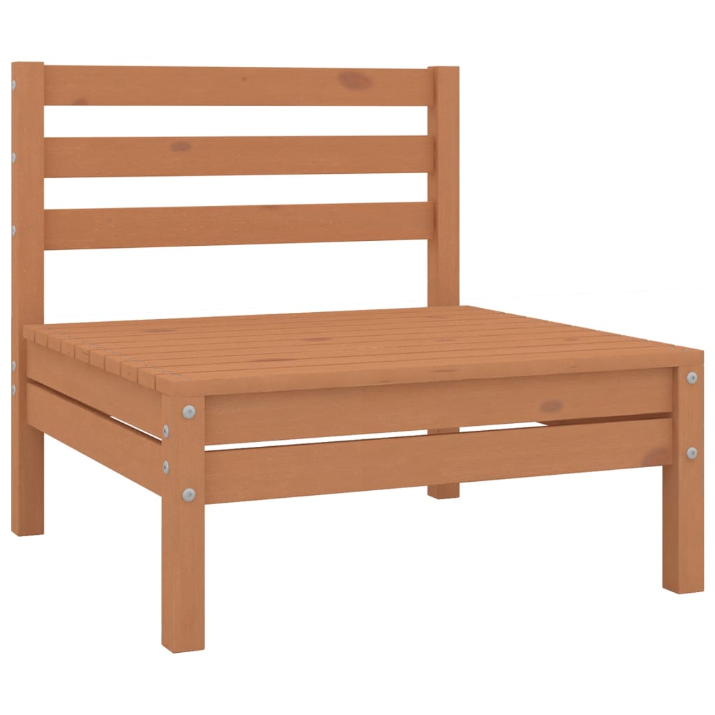 4-delige Loungeset massief grenenhout honingbruin is nu te koop bij PeponiXL, paradijselijk wonen!