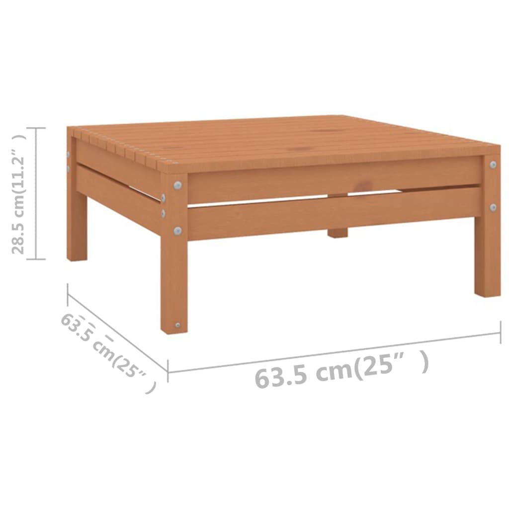 6-delige Loungeset massief grenenhout honingbruin is nu te koop bij PeponiXL, paradijselijk wonen!
