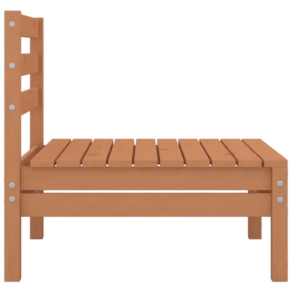 6-delige Loungeset massief grenenhout honingbruin is nu te koop bij PeponiXL, paradijselijk wonen!