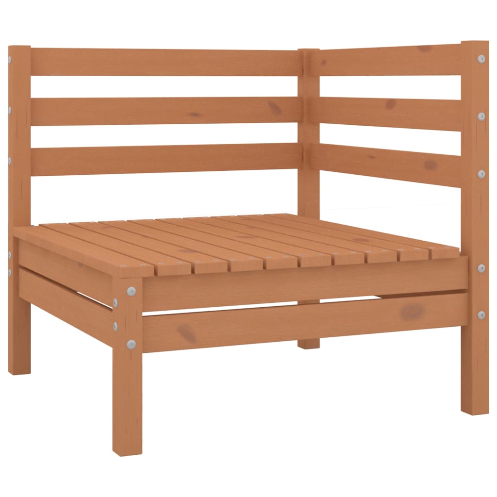 6-delige Loungeset massief grenenhout honingbruin is nu te koop bij PeponiXL, paradijselijk wonen!