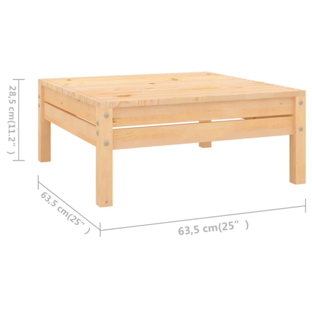 6-delige Loungeset massief grenenhout is nu te koop bij PeponiXL, paradijselijk wonen!