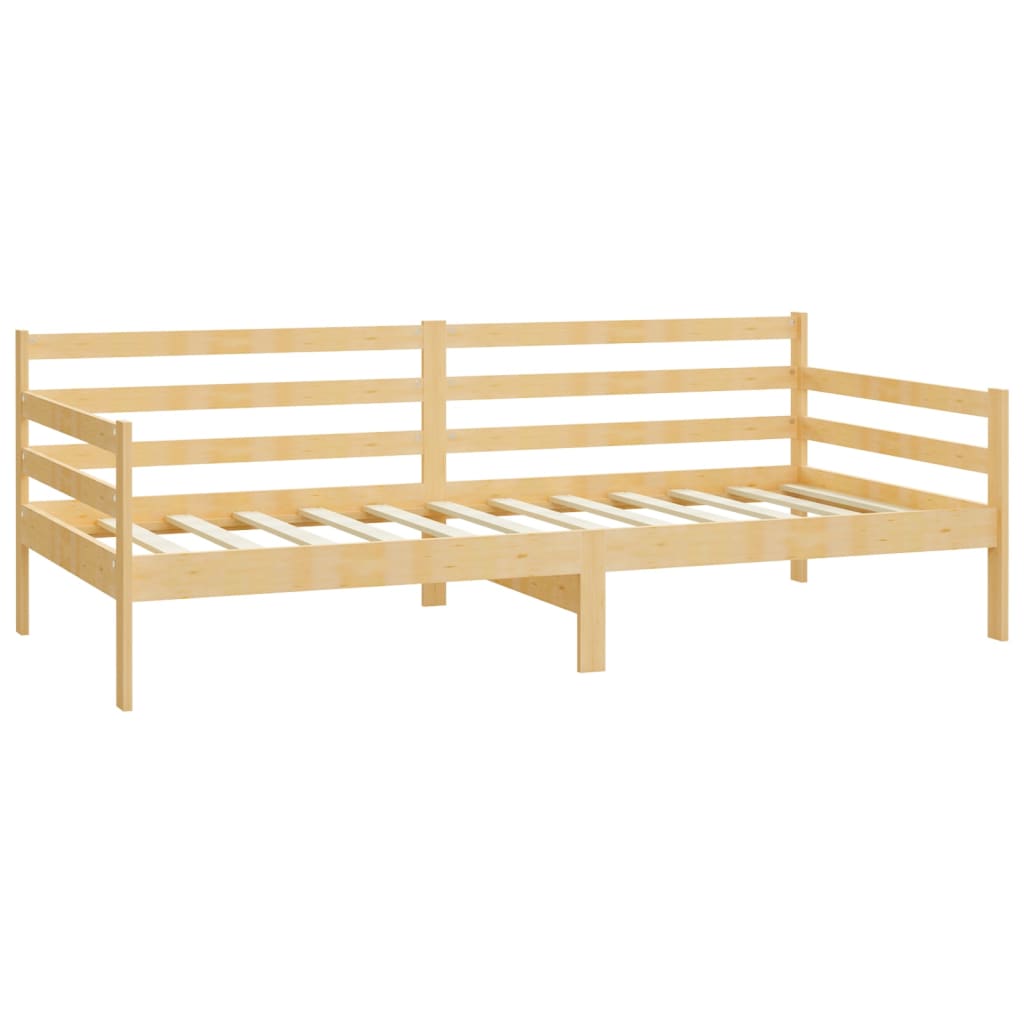 Slaapbank met matras massief grenenhout 90x200 cm is nu te koop bij PeponiXL, paradijselijk wonen!