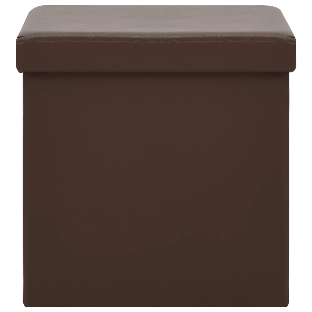 Opbergkruk inklapbaar PVC bruin is nu te koop bij PeponiXL, paradijselijk wonen!