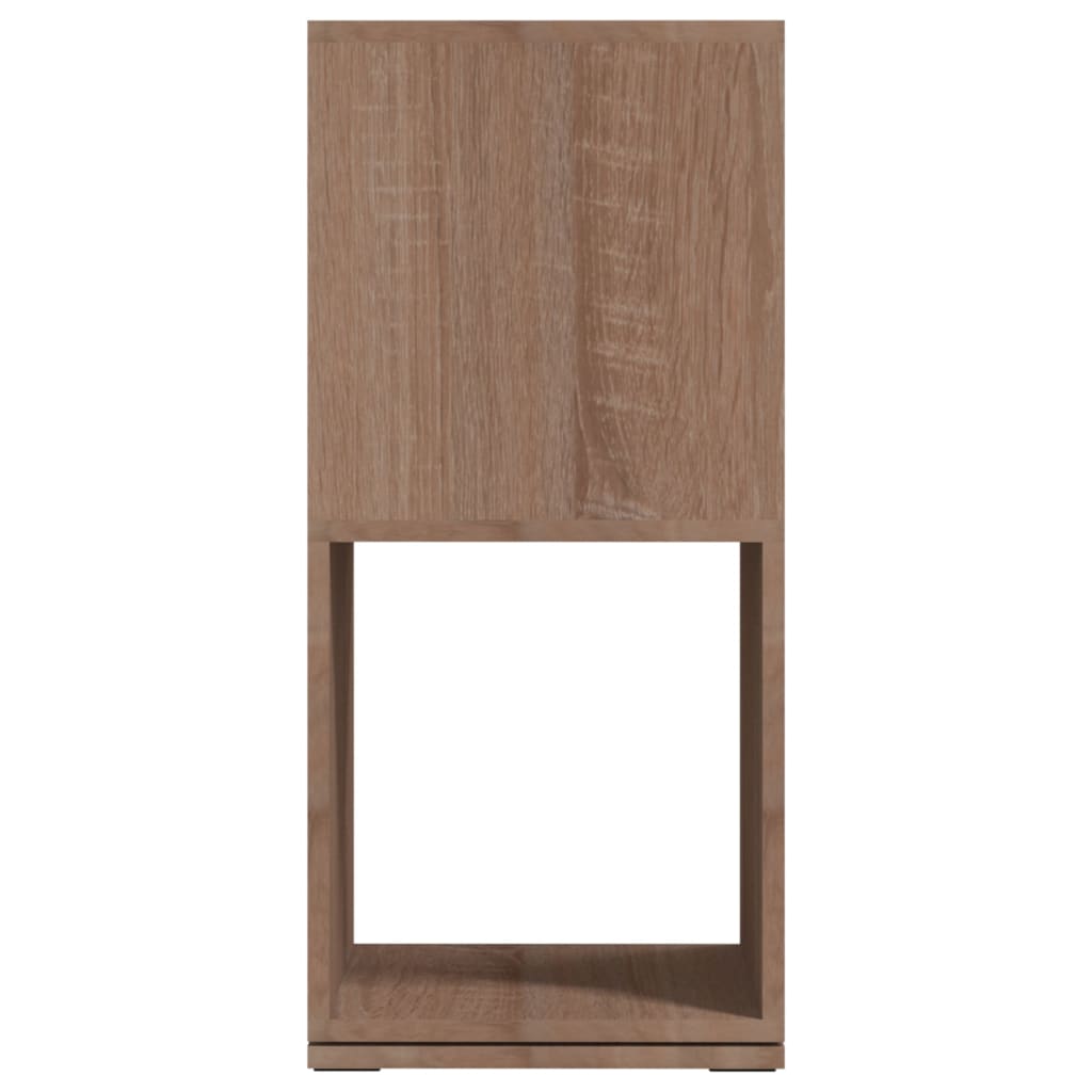 Draaikast 34,5x34,5x75,5 cm spaanplaat sonoma eiken is nu te koop bij PeponiXL, paradijselijk wonen!