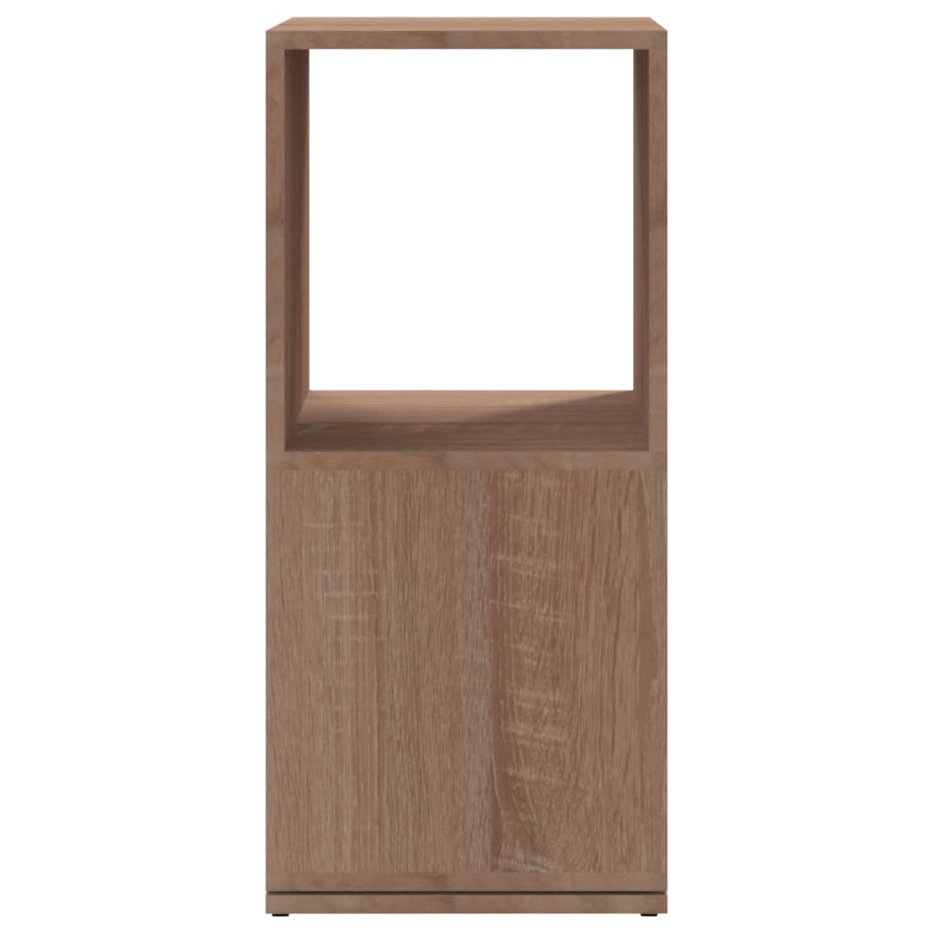 Draaikast 34,5x34,5x75,5 cm spaanplaat sonoma eiken is nu te koop bij PeponiXL, paradijselijk wonen!